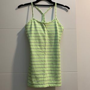 Lululemon Tank with built in bra